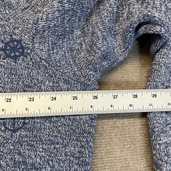 Disney 28 & Main Admiral Fowler Sweater Men's 2XL 1/4 Zip Pullover Cotton Ferry - Picture 8 of 13